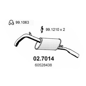 Endschalldämpfer 02.7014