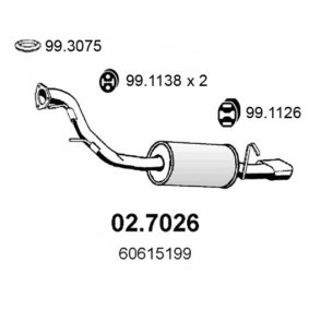 Endschalldämpfer 02.7026 von ASSO günstig für 252,52 € online kaufen