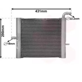 Achetez des Radiateur du moteur VAN WEZEL 02012701 à prix pour 122,43 €