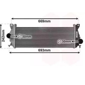 Ladeluftkühler von VAN WEZEL für Defender Pickup (L316) günstig online kaufen