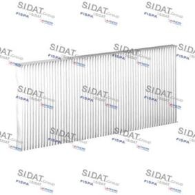 Achetez des Filtre d'habitacle SIDAT 021 à prix pour 11,37 €
