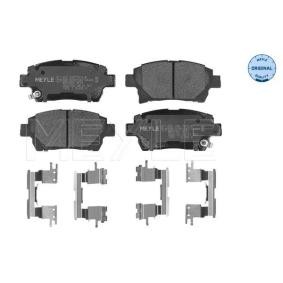 Achetez des Plaquettes de frein MEYLE 025 235 1015/W à prix pour 26,46 €