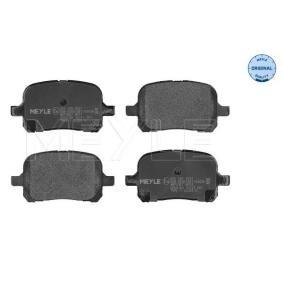 Comprar Juego de pastillas de freno de MEYLE 025 235 1317 a bajo precio de 25,69 €