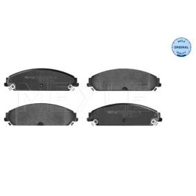 Compre Pastilhas de travão da MEYLE 025 241 6417/W a um preço baixo por 42,27 €