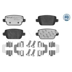 Comprar Juego de pastillas de freno de MEYLE 025 245 3715/PD a bajo precio de 44,01 €