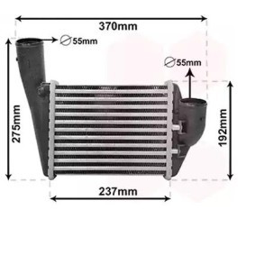 Acquista Intercooler da VAN WEZEL 03014701 a buon mercato per soli 175,31 €