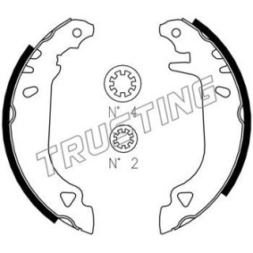 Comprar Juego de zapatas de frenos de TRUSTING 034.090S a bajo precio de 34,03 €