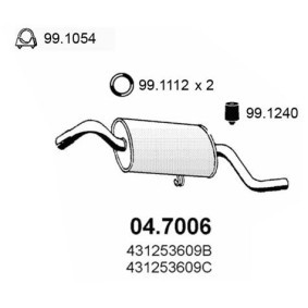 Endschalldämpfer 04.7006 von ASSO günstig für 198,45 € online kaufen