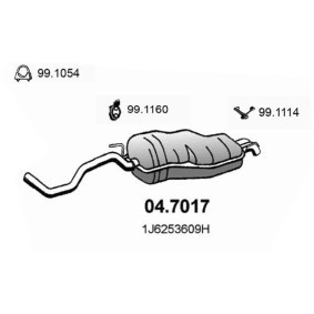 Endschalldämpfer 04.7017 von ASSO günstig für 229,35 € online kaufen