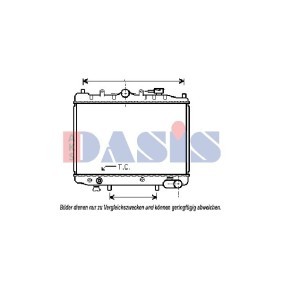 Achetez des Bride de liquide de refroidissement AKS DASIS 045003N à prix pour 17,79 €