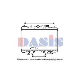 Achetez des Bride de liquide de refroidissement AKS DASIS 045009N à prix pour 22,52 €