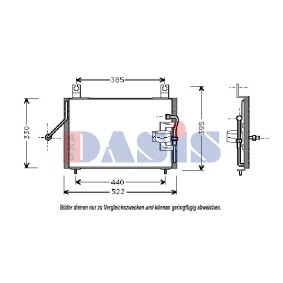 Achetez des Bride de liquide de refroidissement AKS DASIS 045039N à prix pour 21,05 €