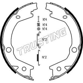 Köp Handbromsbackar av TRUSTING 046.220K till det låga priset 526,23 kr