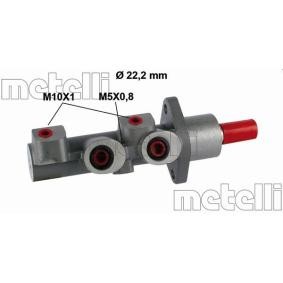 Achetez des Maître-cylindre de frein METELLI 05-0506 à prix pour 88,12 €