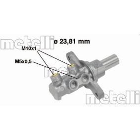 Achetez des Maître-cylindre de frein METELLI 05-0680 à prix pour 102,21 €