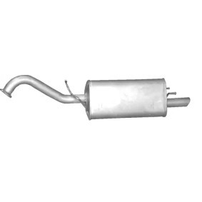 Endschalldämpfer 05.35 DAEWOO REZZO von POLMO