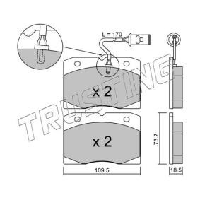 Acquista Kit pastiglie freni da TRUSTING 053.2 a buon mercato per soli 69,49 €