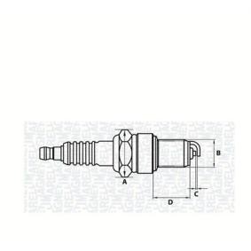 Osta Sytytystulppa MAGNETI MARELLI:llä 062000771304 edullisesti hintaan 2,92 €
