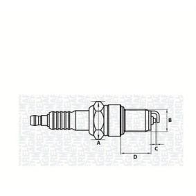 Osta Sytytystulppa MAGNETI MARELLI:llä 062000773304 edullisesti hintaan 4,94 €