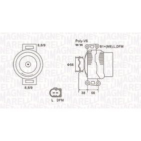 Lichtmaschine von MAGNETI MARELLI