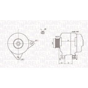 Lichtmaschine von MAGNETI MARELLI