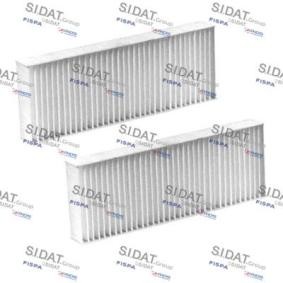 Köp Kupéfilter av SIDAT 067-2 till det låga priset 299,34 kr