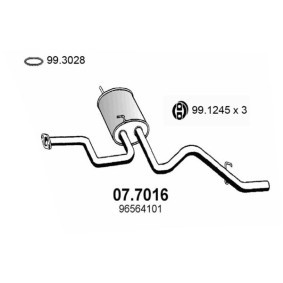 Endschalldämpfer 07.7016 von ASSO günstig für 119,84 € online kaufen