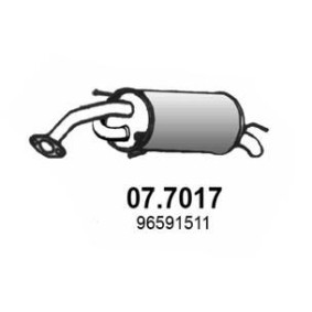 Endschalldämpfer 07.7017 von ASSO günstig für 203,30 € online kaufen