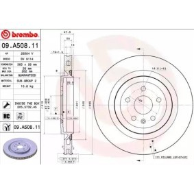 Bremsscheibe 09.A508.11