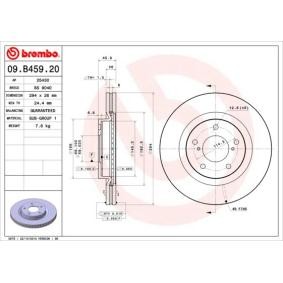 Comprar Disco de freno de BREMBO 09.B459.21 a bajo precio de 64,11 €