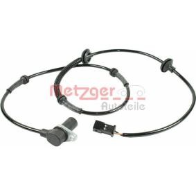 Køb ABS Sensor af METZGER 0900195 til den lave pris 435,69 DKK