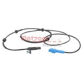 Achetez des Capteur ABS METZGER 0900789 à prix pour 56,03 €
