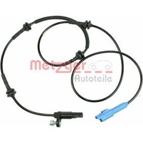 Achetez des Capteur ABS METZGER 0900791 à prix pour 57,20 €