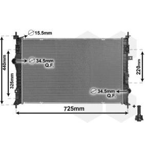 Achetez des Radiateur de chez VAN WEZEL en ligne pour E-Ulysse Minibus à prix modérés