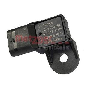 Acquista Sensore, pressione collettore d'aspirazione da METZGER 0906153 a buon mercato per soli 43,67 €