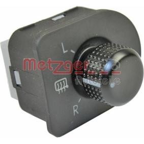 Comprar Conmutador, ajuste de espejo de METZGER 0916371 a bajo precio de 17,55 €