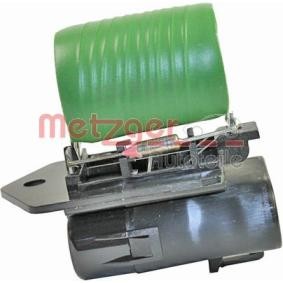 Vorwiderstand, Elektromotor-Kühlerlüfter von METZGER 0917234