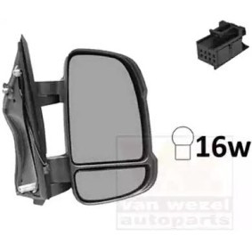 Comprar Espejo retrovisor de VAN WEZEL 0983802 a bajo precio de 124,48 €