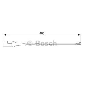 Køb Slidindikator, bremsebelægning af BOSCH 1 987 473 550 til den lave pris 118,56 DKK