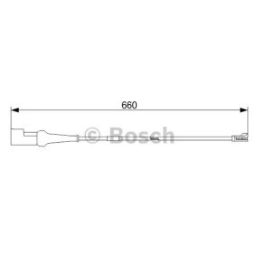 Køb Slidindikator, bremsebelægning af BOSCH 1 987 473 552 til den lave pris 204,48 DKK