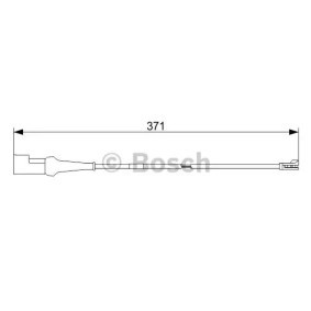 Køb Slidindikator, bremsebelægning af BOSCH 1 987 473 553 til den lave pris 119,45 DKK