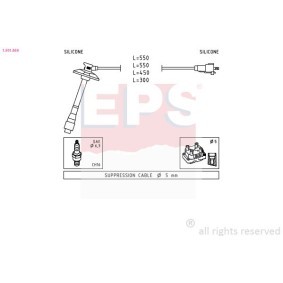 Acquista Kit cavi candele da EPS 1.501.657 a buon mercato per soli 113,94 €