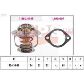 Achetez des Thermostat d'eau EPS 1.880.353 à prix pour 47,84 €