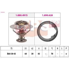 Kühlwasserthermostat für HONDA von EPS