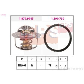 Achetez des Thermostat d'eau EPS 1.880.551 à prix pour 49,26 €