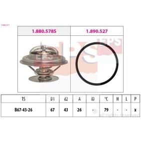 Kühlwasserthermostat 1.880.577 für MAN