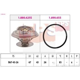 Kühlwasserthermostat 1.880.625 für MAN