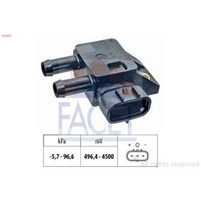 Compre Sensor, pressãodos gases de escape da FACET 10.3333 a um preço baixo por 41,26 €