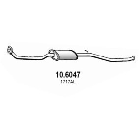 Mittelschalldämpfer 10.6047