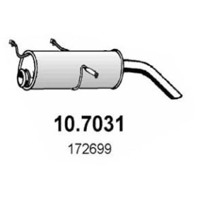 Endschalldämpfer 10.7031